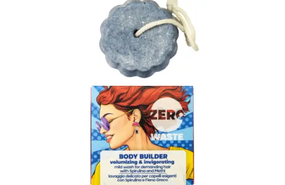 BioGentleaf Zero Waste Body Buillder Pastilla de Champú sin Sulfatos 60gr